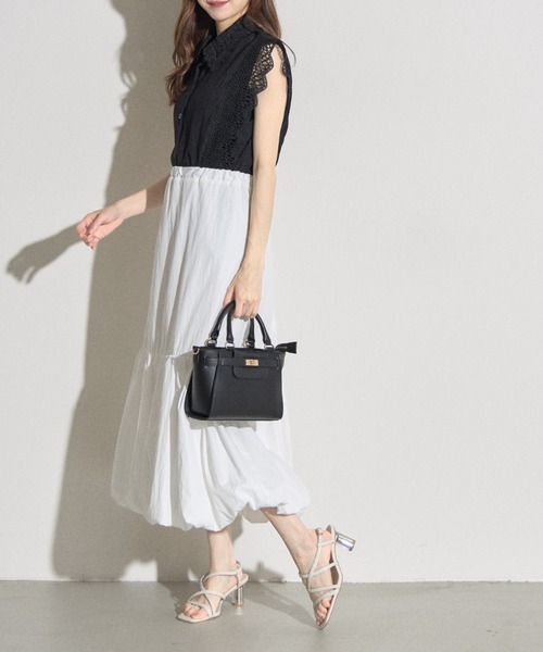 tocco closet ブラウス シャツ 「ZOZO限定」襟付きノースリーブ