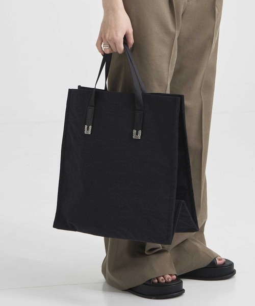 国内直営【TOGA】SQUARE TIP TOTE BAG 送料込 TOGA TOO トートバッグ 「TOGA TOO/トーガトゥー」Square tip