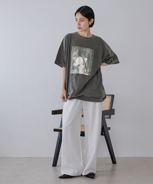 JEANASIS tシャツ ROCKフォトクラック BIG TEE/586510