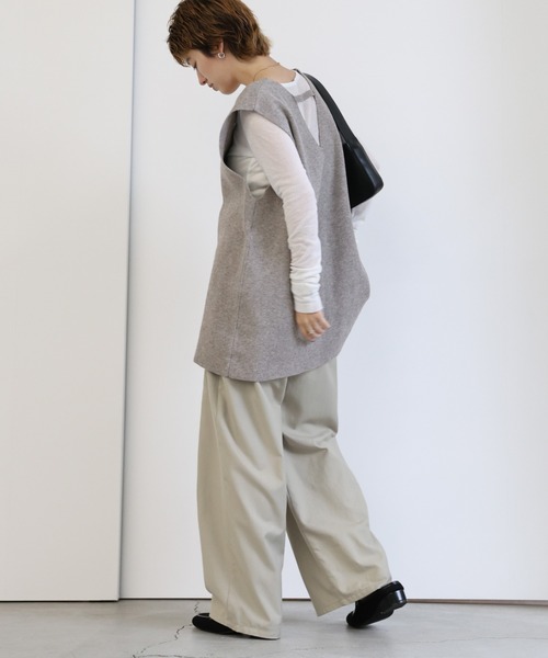 select MOCA オーバーサイズロングベスト 完売品 na__mi / select MOCA(セレクトモカ)の「2020 A/W オーバーサイズ