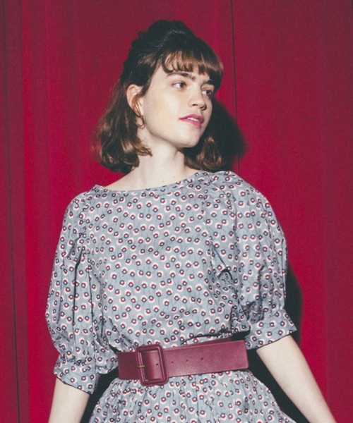 「To b. by agnes b.」 半袖ブラウス 36 グレー レディース