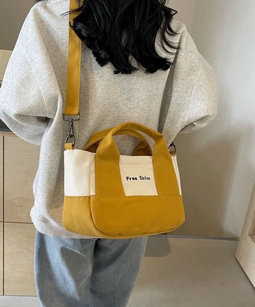 pumpkin port トートバッグ ロゴポイント キャンパス地