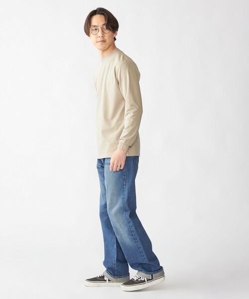 SHIPS（シップス） tシャツ 「WEB限定」SHIPS: ポンチ モックネック