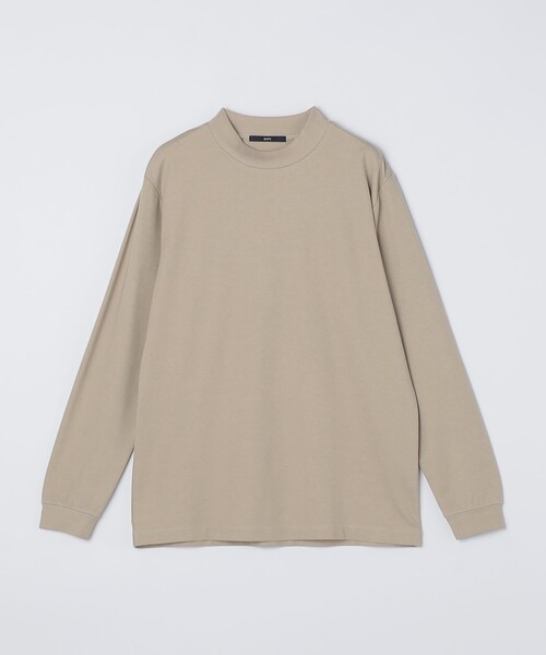 SHIPS（シップス） tシャツ 「WEB限定」SHIPS: ポンチ モックネック