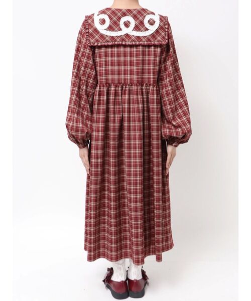 merry jenny（メリージェニー） ワンピース くるくるフリルカラー