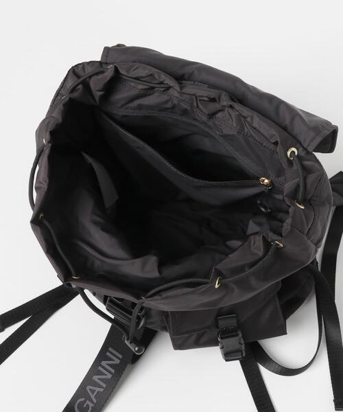 GANNI（ガニー） デイバック リュック GANNI Recycled Tech Backpack