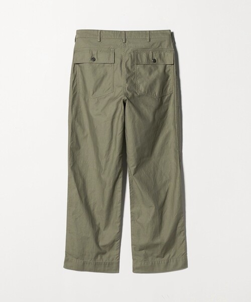 【激安】UNITED ARROWS バックサテン ファティーグパンツ オリーブ バックサテン ファティーグ パンツ