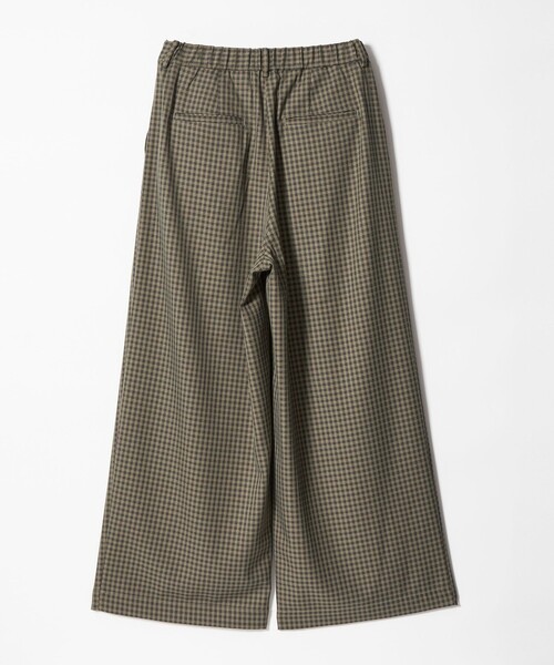 CITEN スラックス パンツ 「CITEN」チェック3タックイージーパンツ