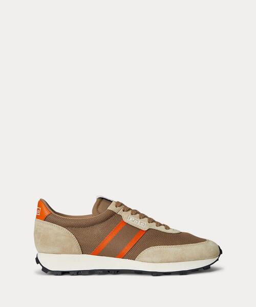 【Ralph Lauren】スエード×メッシュのPRL Trail 100スニーカー POLO RALPH LAUREN スニーカー PRL Trail 100 スエード