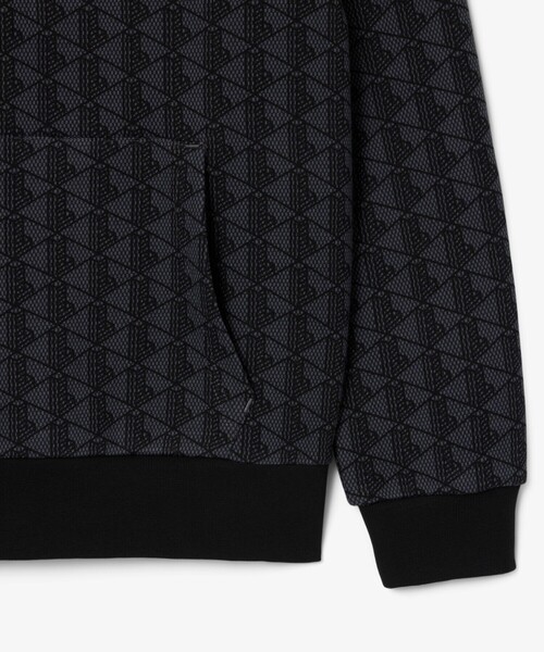 LACOSTE（ラコステ） パーカー オールオーバーモノグラムスウェット