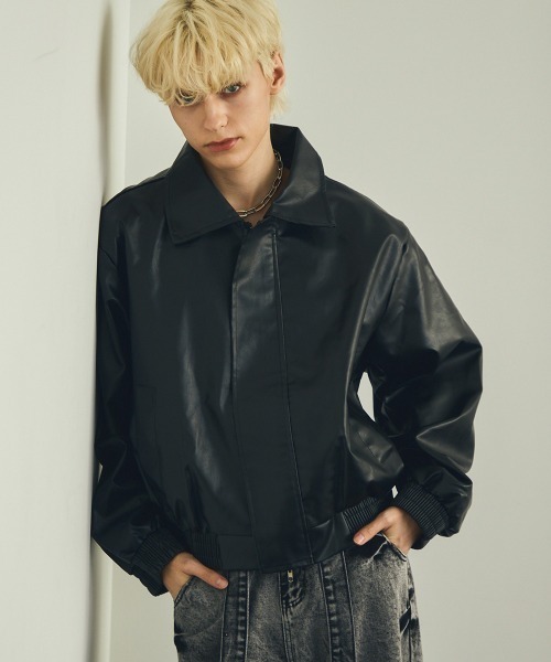 「Shoowtime」 ブルゾン LARGE ブラック メンズ_画像3