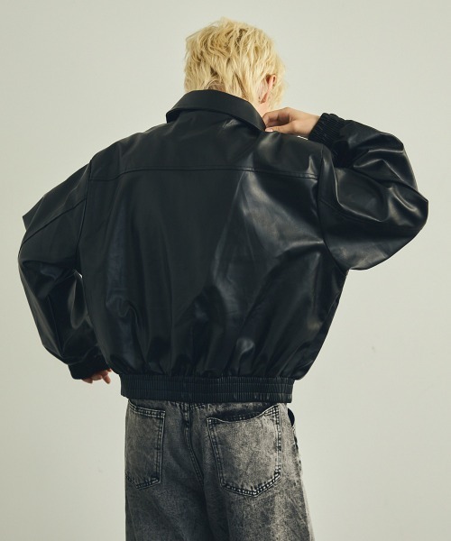 「Shoowtime」 ブルゾン LARGE ブラック メンズ_画像8