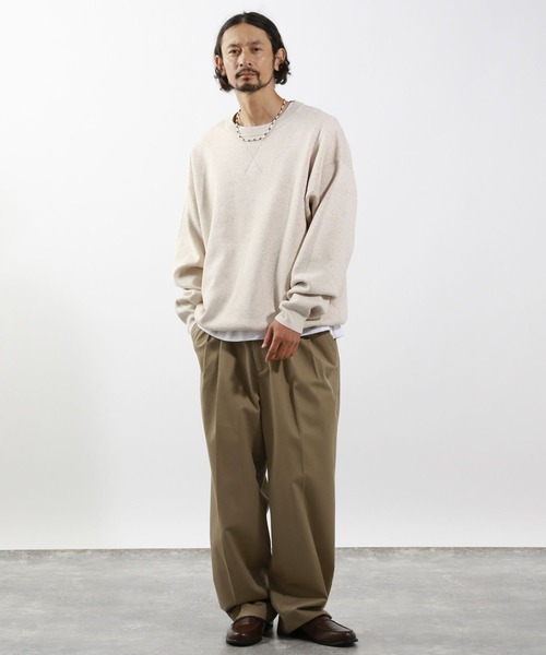 BAYFLOW（ベイフロー） セーター ニット スウェットライクニットプル