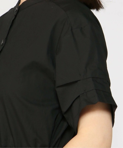 「PREFERIR」 半袖ワンピース MEDIUM ネイビー レディース_画像7