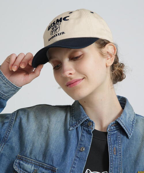 AVIREX（アヴィレックス） キャップ 帽子 DEVIL DOG USMC CAP/デビル