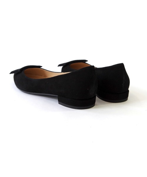 【美品】ファビオルスコーニ　バックルパンプスブラック35 1/2 ポインテッドト FABIO RUSCONI パンプス （ファビオ ルスコーニ） / スクエア