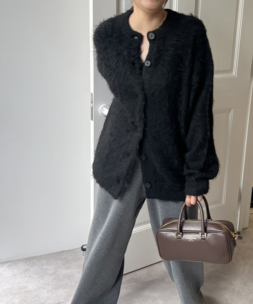 JOURNAL STANDARD カーディガン JOURNAL STANDARD カーディガン 「WEB限定追加」シャギー