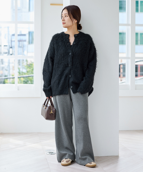 JOURNAL STANDARD カーディガン 「WEB限定追加」シャギー