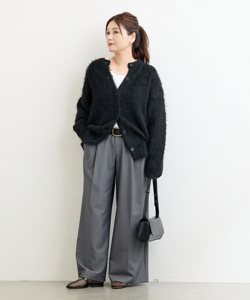 JOURNAL STANDARD カーディガン 「WEB限定追加」シャギー