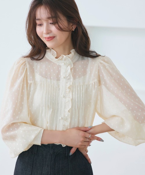 RUIRUE BOUTIQUE（ルイルエブティック） ブラウス シャツ 洗える