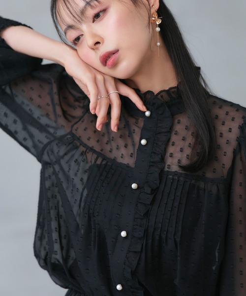 RUIRUE BOUTIQUE（ルイルエブティック） ブラウス シャツ 洗える