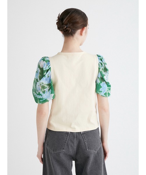 「FURFUR」 半袖カットソー ONE SIZE ブラック レディース_画像5