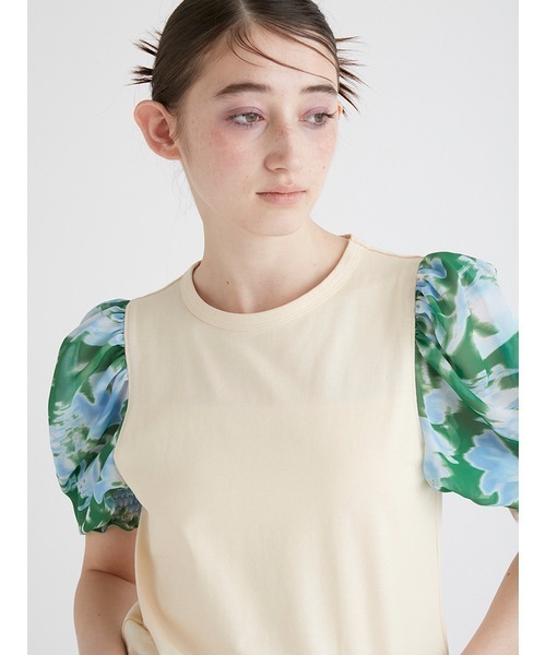 「FURFUR」 半袖カットソー ONE SIZE ブラック レディース_画像7