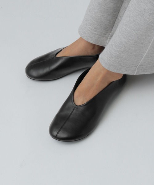 LEPSIM（レプシィム） パンプス オブリークフラットパンプス 589556