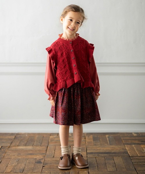 RIO（リオ） パンツ タックキュロット キッズ 子供服 女の子