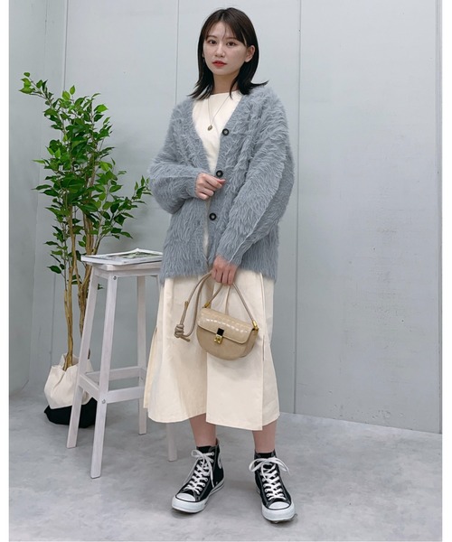 カーディガン 「＆soiree」モヘアライクシャギーニットカーディガン レディース | ＆soiree | 20