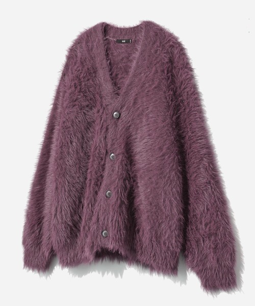 HARE（ハレ） カーディガン ロングシャギーカーディガン(HARE) メンズ