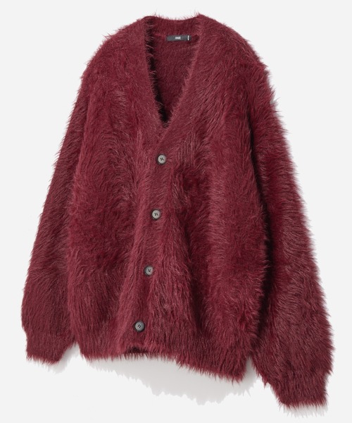 HARE（ハレ） カーディガン ロングシャギーカーディガン(HARE) メンズ