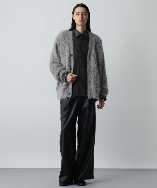 HARE（ハレ） カーディガン ロングシャギーカーディガン(HARE) メンズ