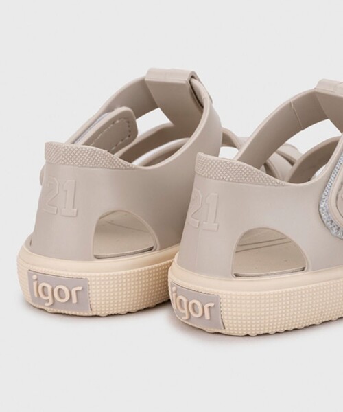 「igor」 「KIDS」フラットサンダル 13.0cm ピンク キッズ_画像4