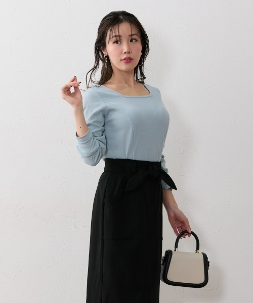 Nissen glamor（ニッセングラマー） tシャツ 「大きい胸専用」選べる衿