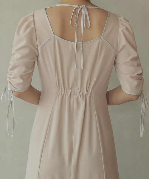 「Kana」 「METTREVE」半袖ワンピース M オフホワイト レディース_画像2