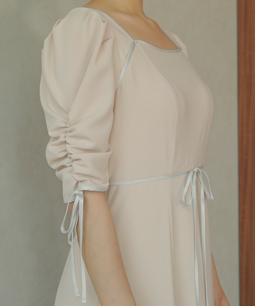 「Kana」 「METTREVE」半袖ワンピース M オフホワイト レディース_画像4