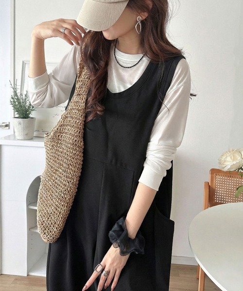 Java サロペット オーバーオール 「JaVaジャバコラボ」上品カット