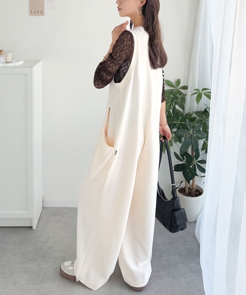 Java サロペット オーバーオール 「JaVaジャバコラボ」上品カット