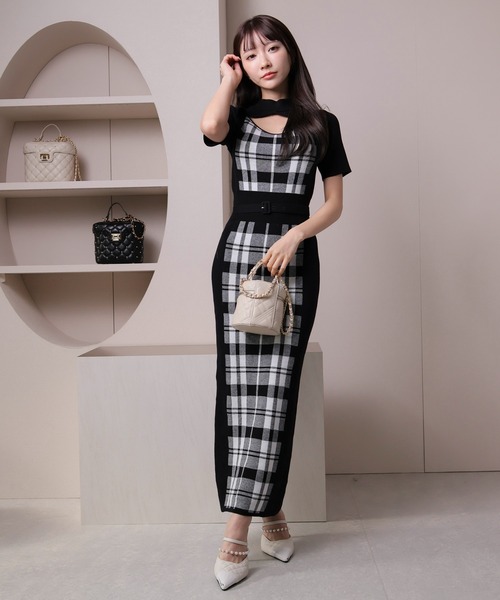 ♥ページ LIP SERVICE ニットワンピース LIP SERVICE（リップサービス） ニットワンピース FREE ピンク系その他