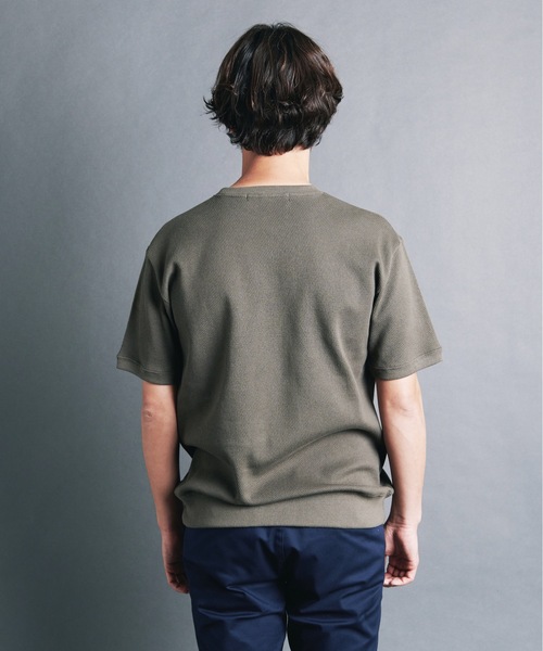 「Magine」 半袖Tシャツ 48 チャコールグレー メンズ_画像4