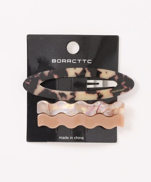 ヘアクリップ 3個入り/セット ヘアクリップ : ZOZOTOWN Yahoo!店