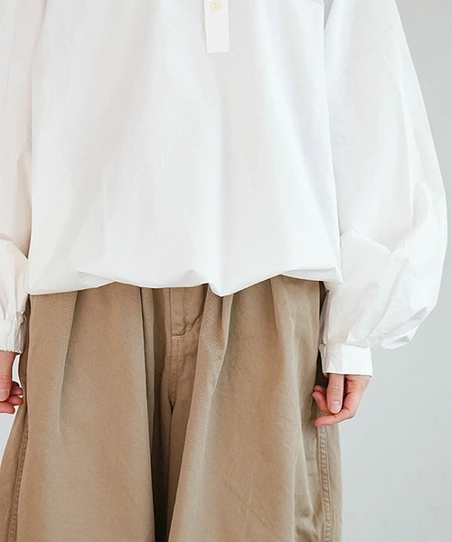 美品　solamonat ソラモナ  2way ビッグカラー　ブラウス solamonat poche】ソラモナポッシェ2way ビッグカラーブラウス - メルカリ