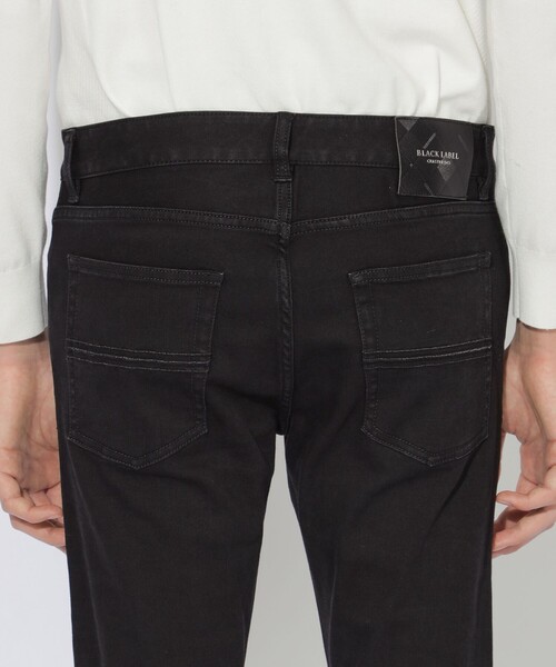 BLACKLABEL CRESTBRIDGE デニムパンツ ブラック Mサイズ BLACK LABEL CRESTBRIDGE（ブラックレーベル クレストブリッジ