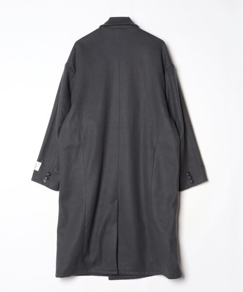「ZIP FIVE」 チェスターコート MEDIUM チャコール メンズ_画像2