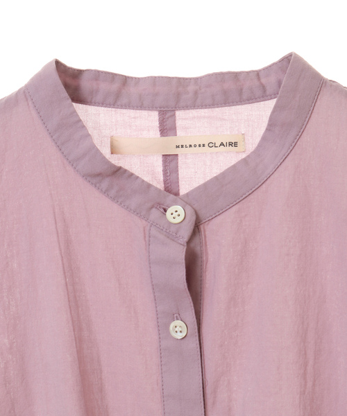 「MELROSE claire」 7分袖ブラウス FREE ラベンダー レディース_画像3
