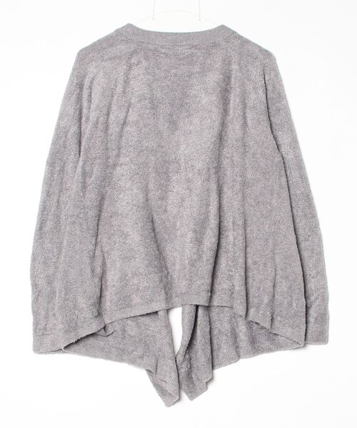 「BAREFOOT DREAMS」 ニットカーディガン L/XL グレー レディース_画像2
