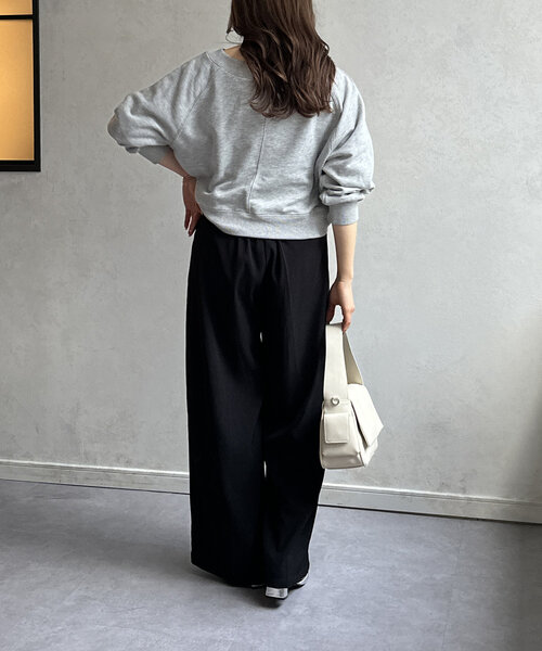 「Thevon」 スウェットカットソー FREE ブラウン レディース_画像9