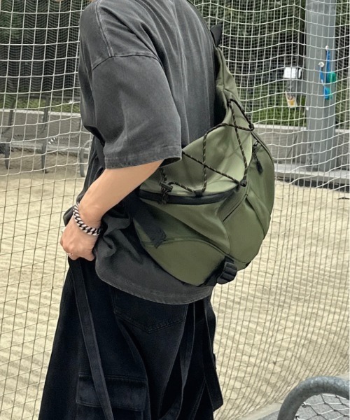 ADAMASTE ショルダーバッグ FREE オリーブ メンズ : ZOZOTOWN Yahoo!店