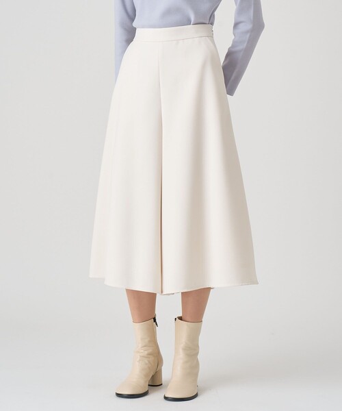 ANAYI（アナイ） パンツ カルゼフレアガウチョパンツ レディース